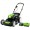 Greenworks (21") 80-Volt Lithium-Ion 3-In-1 Cordless Electric Lawn Mower (with Battery & Charger)