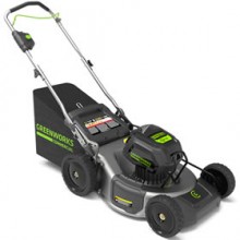 Greenworks GM 210 (21") 82-Volt Cordless Lithium Ion 3-In-1 Commercial Push Lawn Mower (Tool Only)