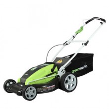 Greenworks (19") 36-Volt Rechargeable Cordless 3-in-1 Lawn Mower