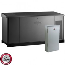 Briggs & Stratton 76107 - 25 kW Liquid Cooled Standby Generator w/ 400-Amp (2x200A) Service Disconnect ATS